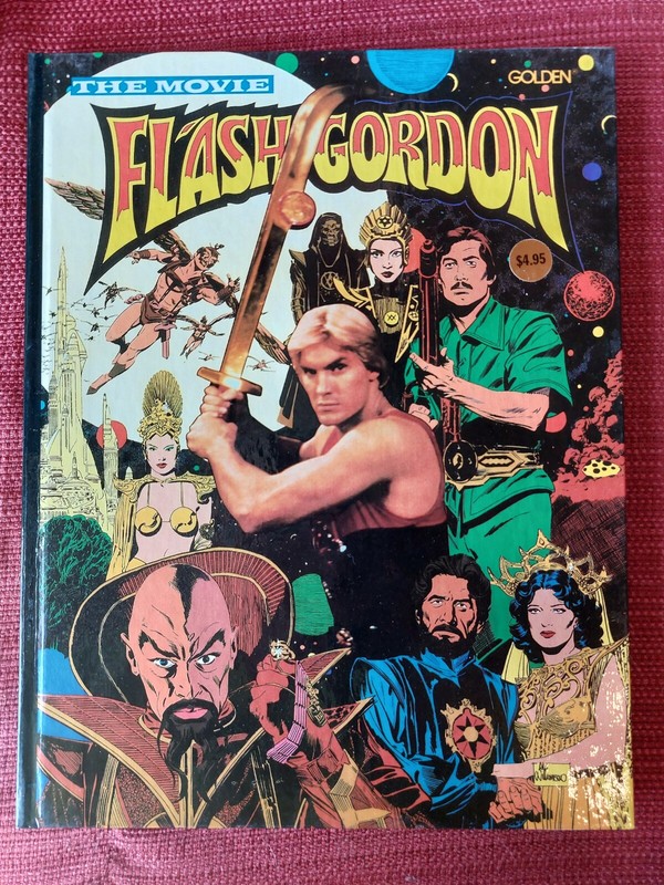 FLASH GORDON THE MOVIE Jones & Williamson – HC 1980 1st Printing New Old Stock
