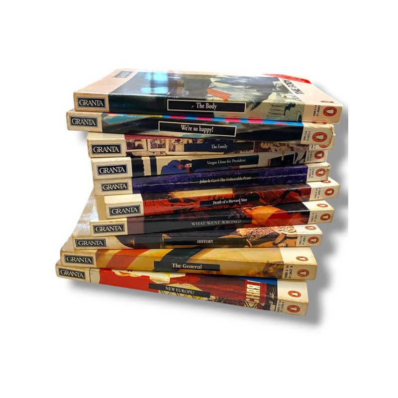 1990s The Magazine of New Writing Issues of Granta 10 Paperback Books 30-39