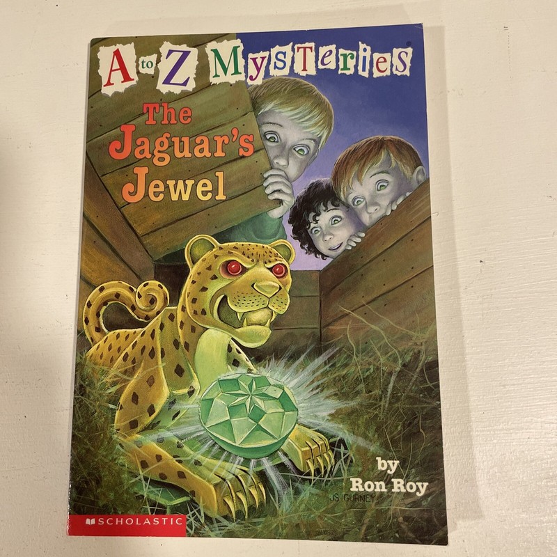 A to Z Mysteries Ser.: A to Z Mysteries: the Jaguar’s Jewel by Ron Roy (2000,…