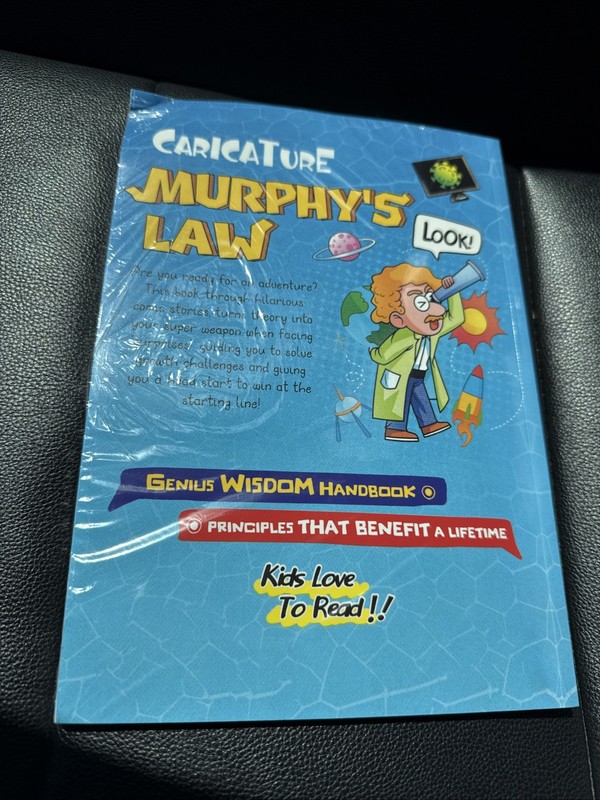 The Scarily Accurate Murphy's Law by Doris Walton Paperback, FACTORY SEALED gallery