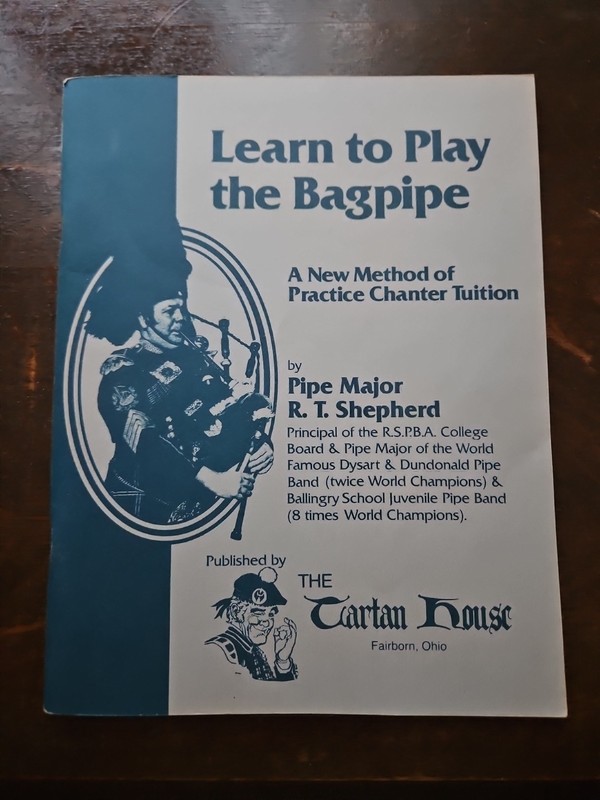 Learn To Play The Bagpipe By R. T. Shepherd 82 Pages Teach Yourself