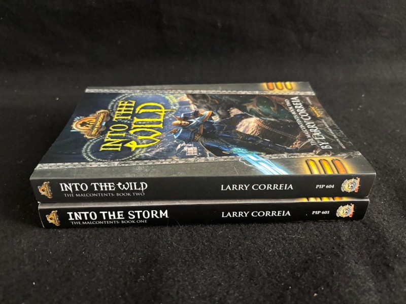 NEW RARE* INTO THE STORM & INTO THE WILD By LARRY CORREIA Trade Paperback gallery