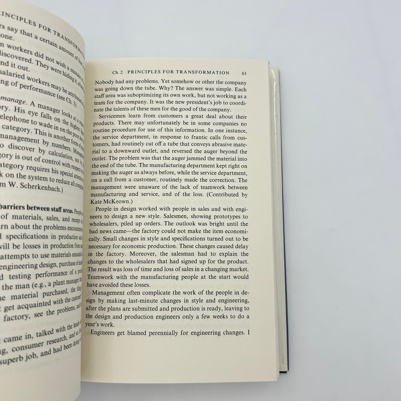 Out of the Crisis W. Edwards Deming 1991 Signed Copy Business Quality MIT gallery