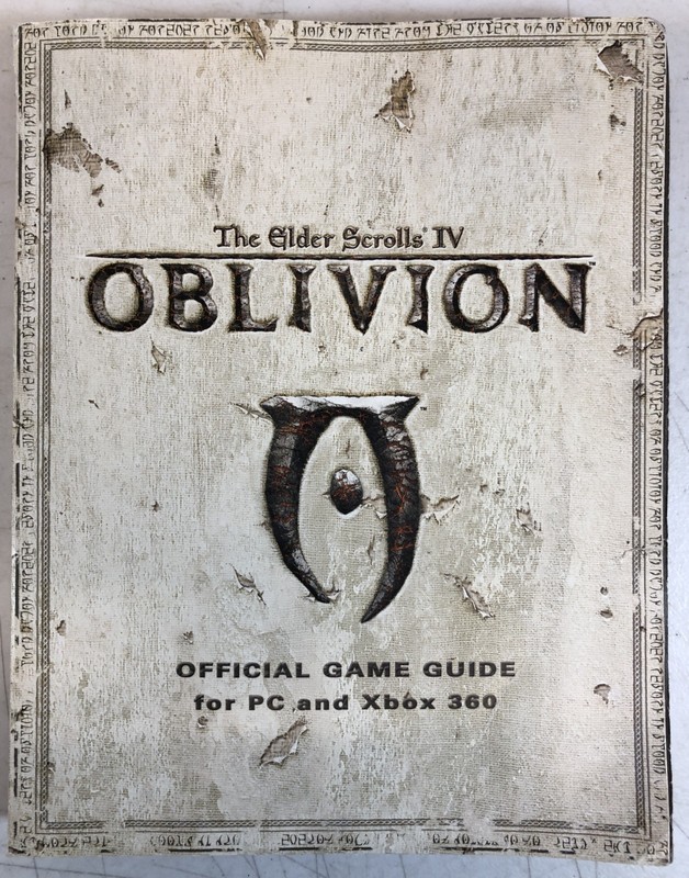The Elder Scrolls IV: Oblivion Official Game Guide; Prima Games; 2006; E-37