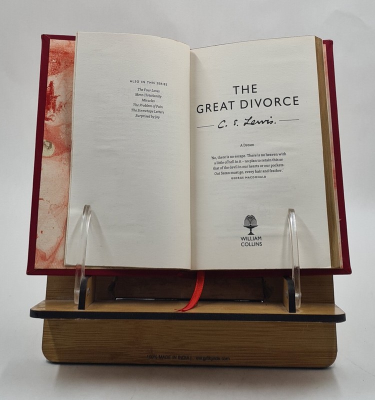 The Great Divorce By Lewis, C. S. [Premium Leather Bound] gallery