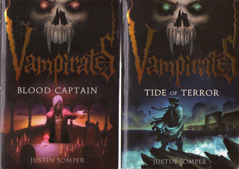 Complete Set Series – Lot of 6 Vampirates books by Justin Somper YA Teen Vampire