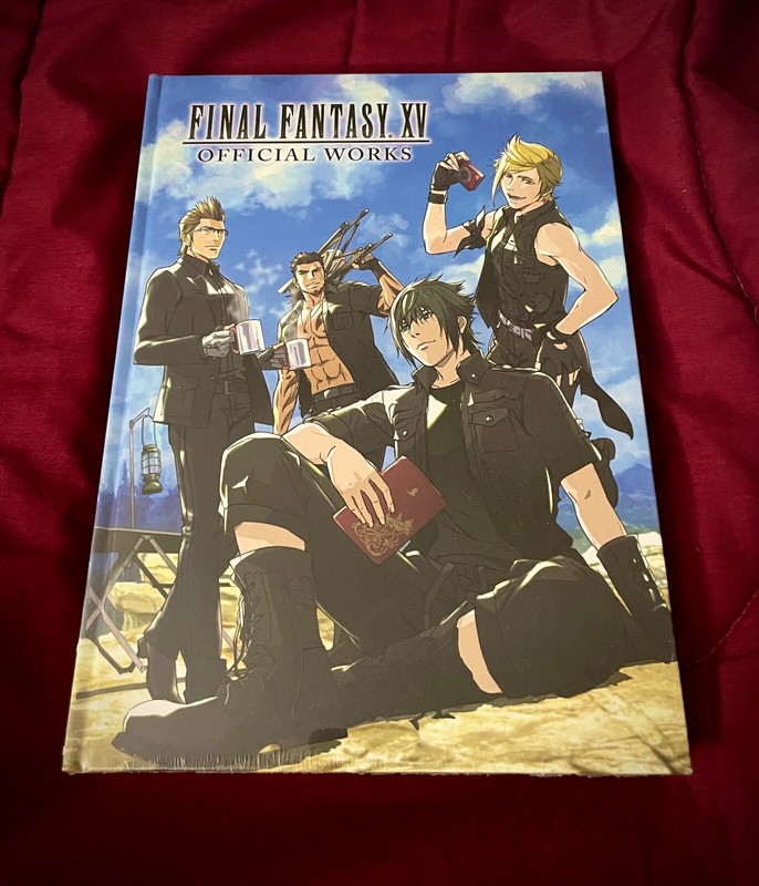 Final Fantasy XV Official Works by Square Enix (SEALED Hardcover) | FF15 Book