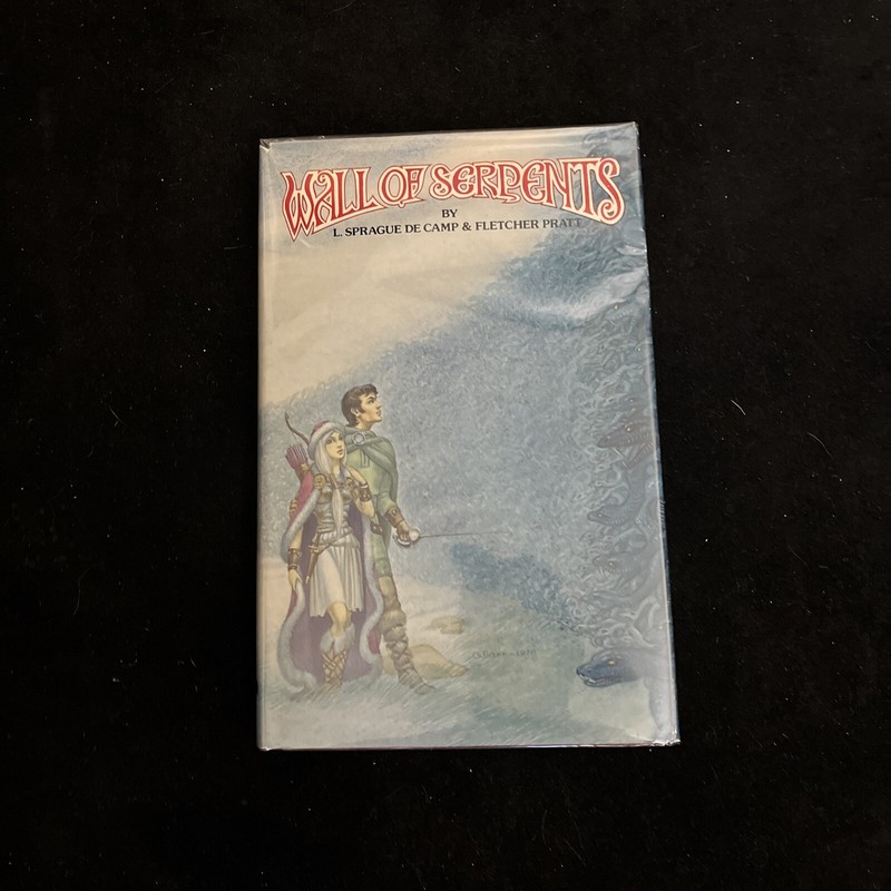 Wall of Serpents (Phantasia Press 1978) L. Sprague de Camp, HC EX Cond.!!