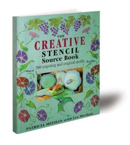 The Creative Stencil Source Book: 2- 1855856093, hardcover, Patricia Meehan, new