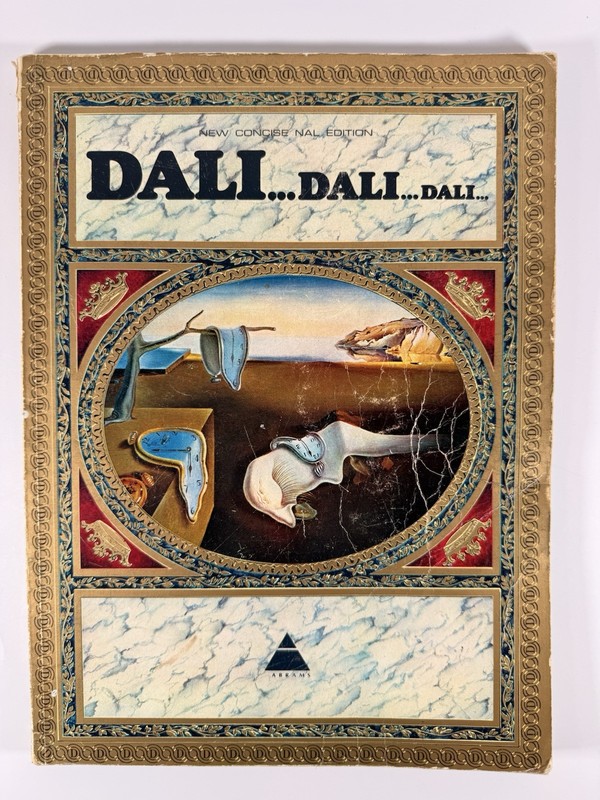 DALI Dali Dali 1974 Abridged Art Book Salvador Dali Abrams Softcover