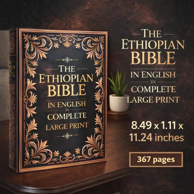 The Ethiopian Bible in English in Complete Large Print (Hardcover) gallery
