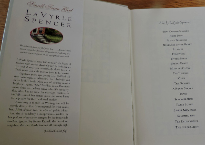 Small Town Girl - Hardcover By Spencer, LaVyrle 364 pages ISBN 0-399-14249-5 gallery