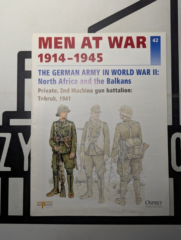 Men At War 1914-1945 The Germany Army in WW2 by Mike Chappell 2000 Paperback