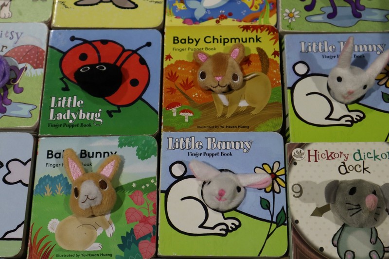Lot of 10 Finger Puppet Board Books - Random Mix gallery