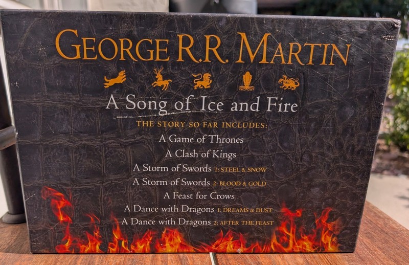 Game of Thrones : A Song of Ice and Fire 7 Books Box Set By George R R Martin gallery