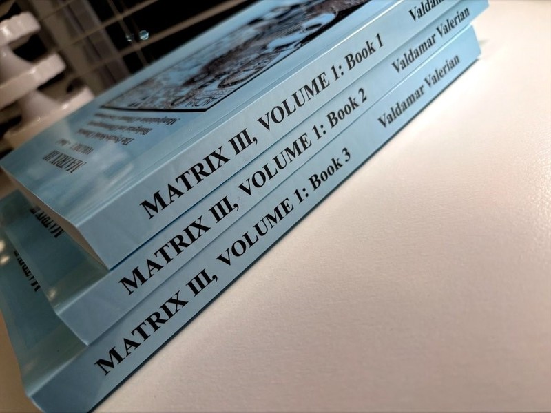 Valdamar Valerian MATRIX III Volume 1 (3-books) gallery
