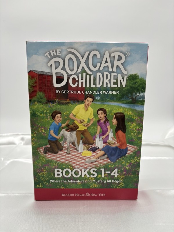 The Boxcar Children Set : Books #1 – #4 Paperback Good