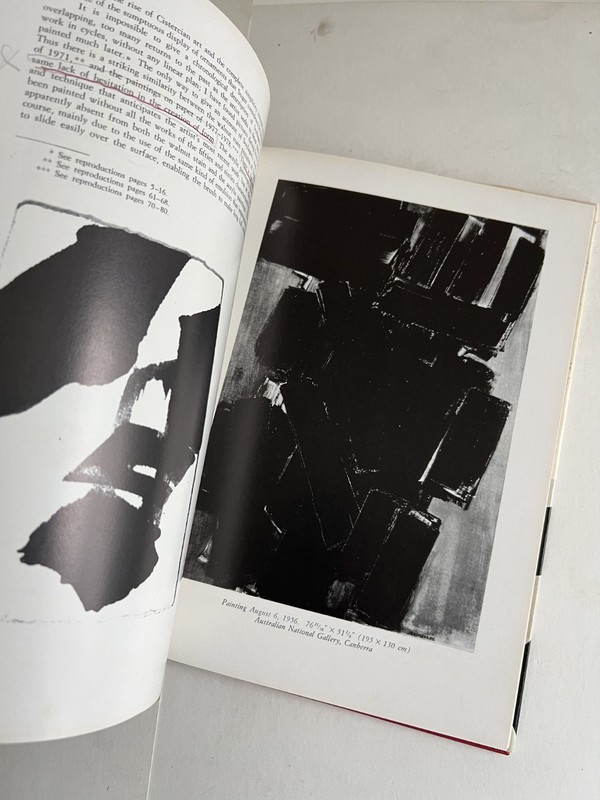 SOULAGES by Bernard Ceysson HC DJ Bonfini Press 1980 1st Edition gallery