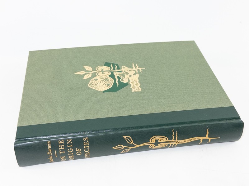 Charles Darwin On the Origin of Species Heritage Press 1963 HC Slipcover, Nice