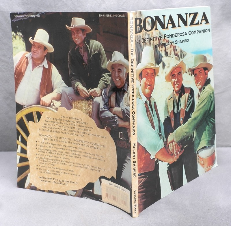 Bonanza The Definitive Ponderosa Companion by Mary Shapiro Signed by Author! gallery