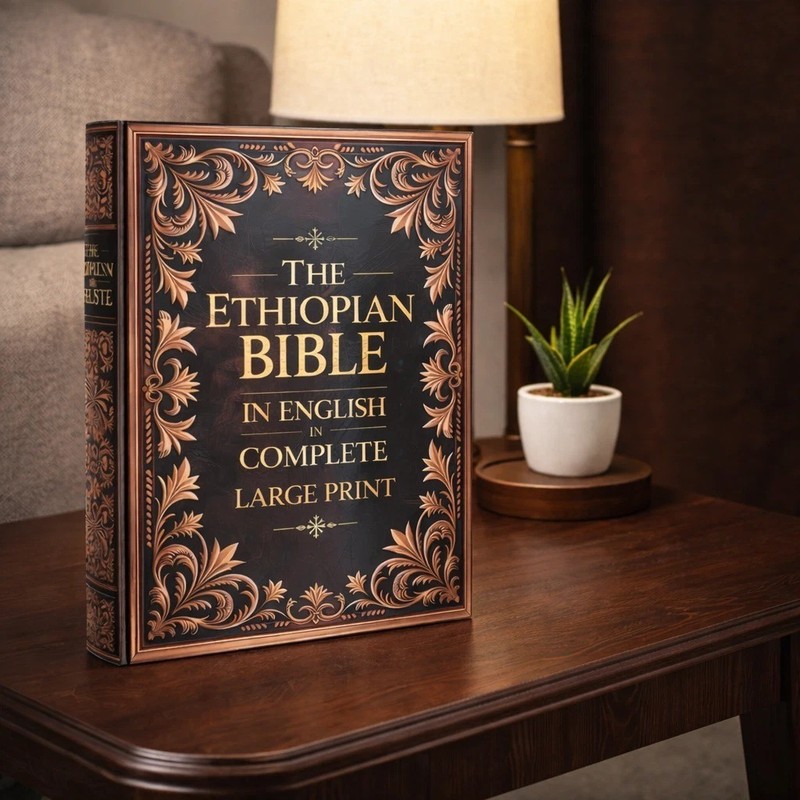 The Ethiopian Bible in English in Complete Large Print (Hardcover) gallery