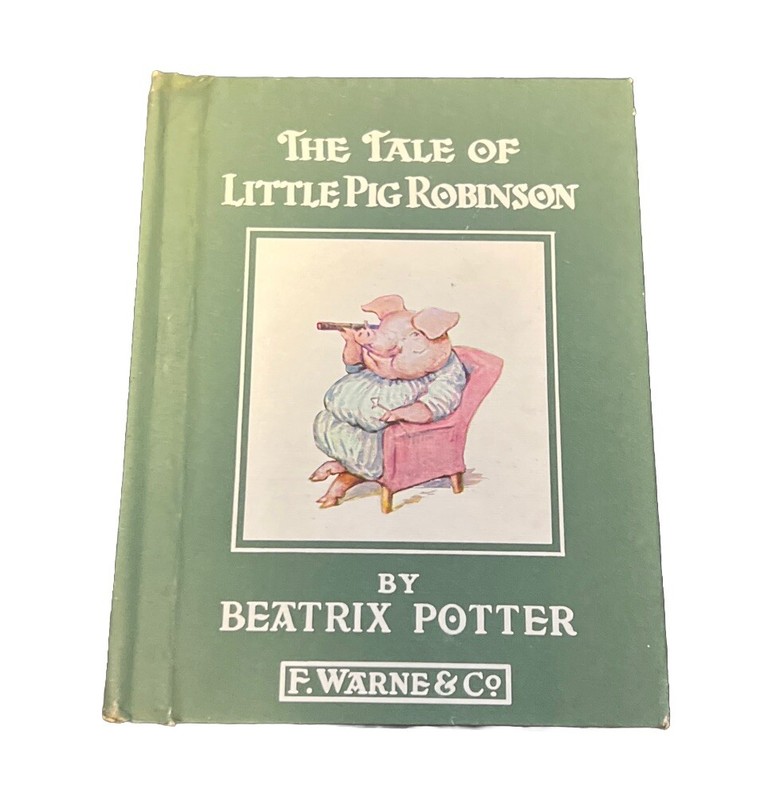 The Take Of Little Pig Robinson Beatrix Potter Hardcover 111 Pages