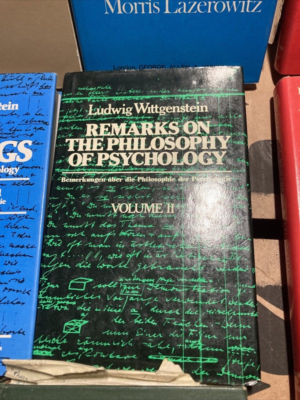 Ludwig Wittgenstein Book Lot Multiple Authors Great Books!!! Rare Philosophy gallery