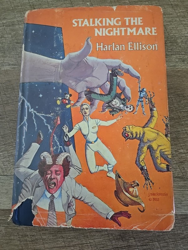 STALKING THE NIGHTMARE Harlan Ellison BCE Hardcover in DJ Stephen King Foreword