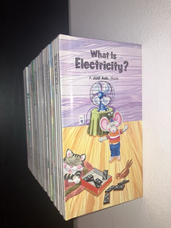 A Just Ask Book Lot Of 32 Books-Weekly Reader Kids Tall Books Mouse gallery