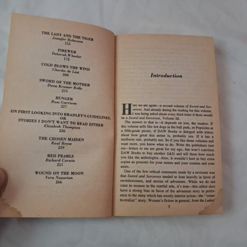 Sword And Sorceress II Marion Zimmer Bradley Daw Books 1985 PB Fantasy Anthology gallery