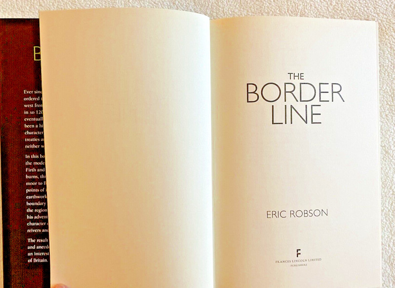 The Border Line, By Eric Robson-VERY GOOD HB gallery