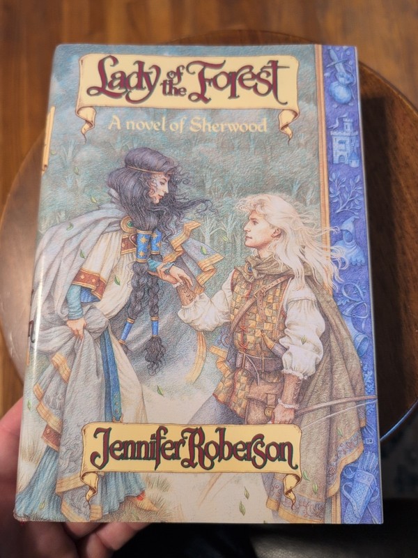 Lady of the Forest: A Novel by Jennifer Roberson (1st/1st Hardcover) VGC