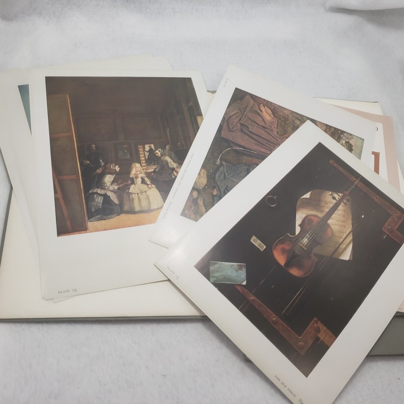 3 Metropolitan Seminars in Art Portfolios 2 4 7 MET Museum Prints Books 1958 gallery