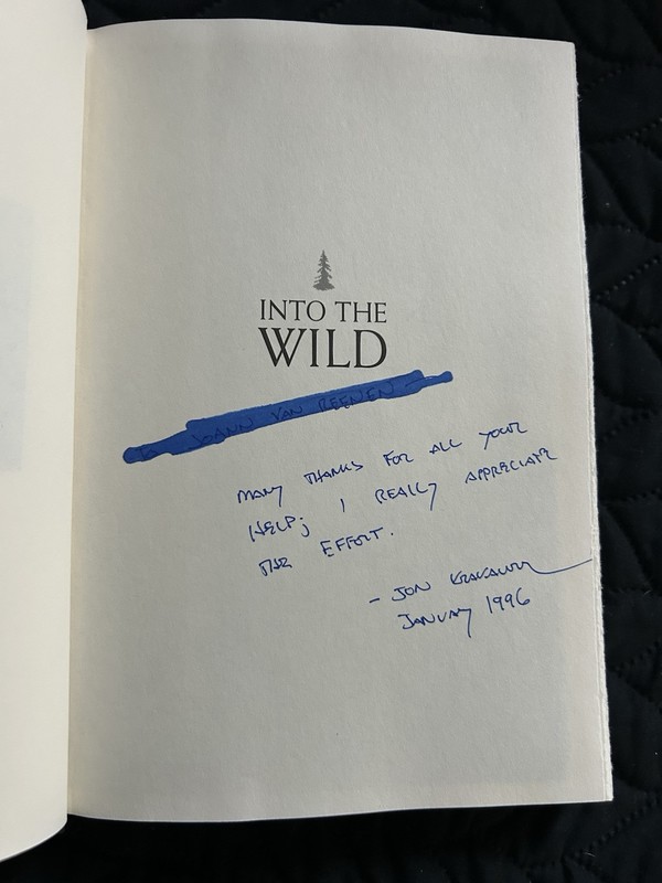 Into the Wild by Jon Krakauer (1996) First Edition, Hardcover gallery