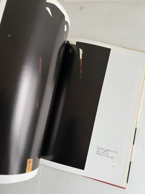 SOULAGES by Bernard Ceysson HC DJ Bonfini Press 1980 1st Edition gallery