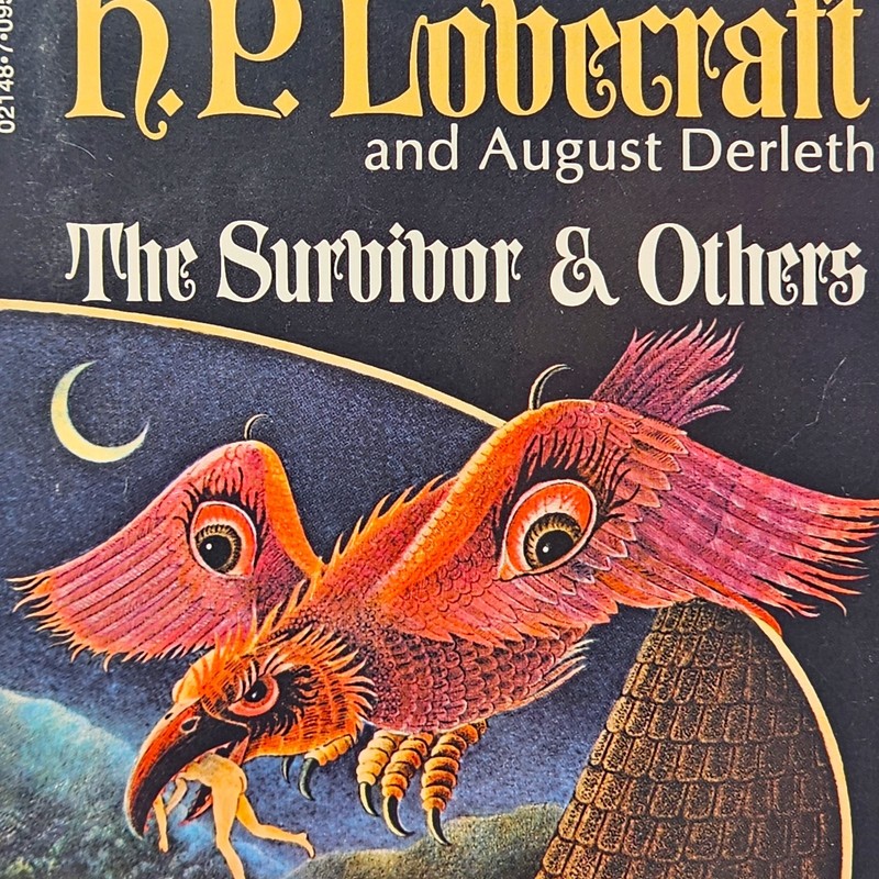 The Survivor & Others by H P Lovecraft & August Derleth 1971 2nd Ballantine PB