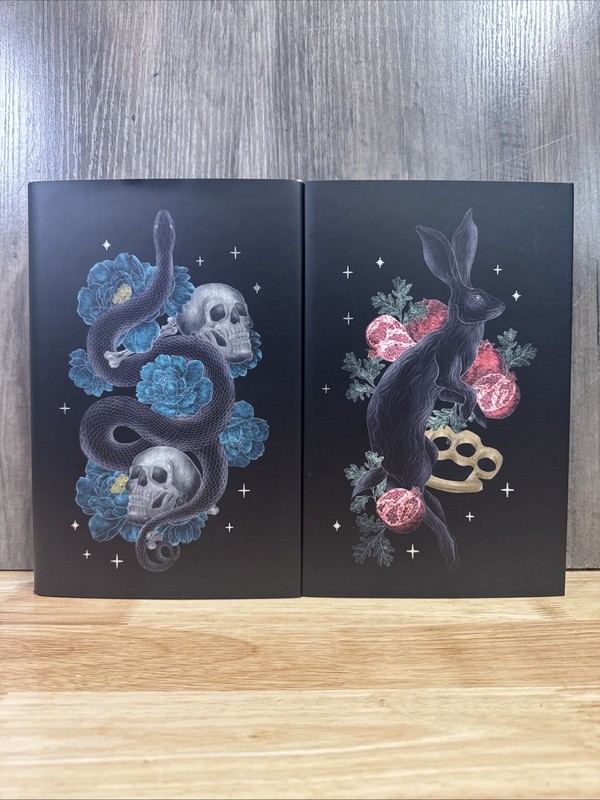 Illumicrate - Ninth House & Hell Bent - Leigh Bardugo - Exclusive Sprayed Edges gallery