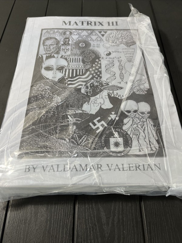 MATRIX III Volume I 1 & 2 II,UFO,Alien,Valdamar Valerian,Large 8.5*11”,REPRINT gallery
