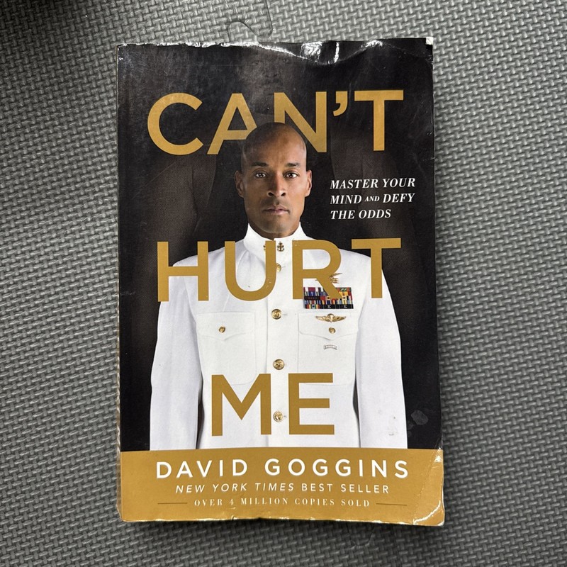 Can’t Hurt Me David Goggins Paperback 2018 NYT Bestseller Self Help Motivation