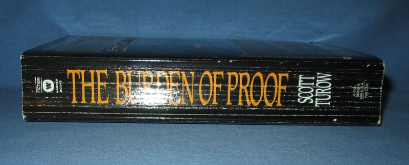 The Burden Of Proof By Scott Turow, 1991, 1st Printing, Paperback gallery