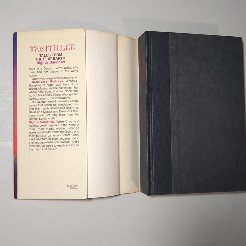 Tales from the Flat Earth Series by Tanith Lee (Hardcover, 1980's, 2 volumes) gallery