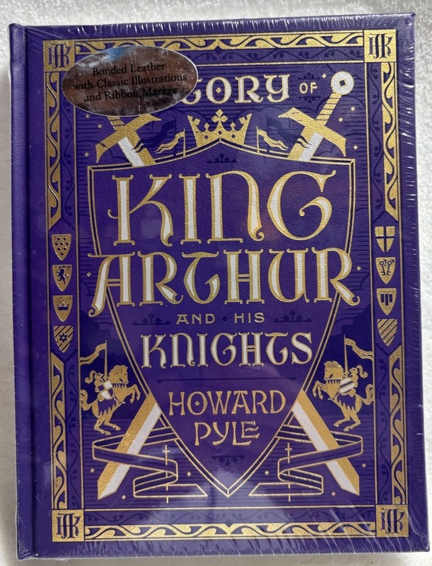 Story of King Arthur and His Knights (Barnes and Noble) NEW SEALED-Leather
