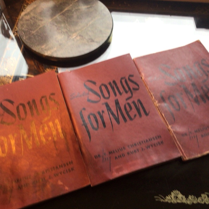 Selected Songs for Men by MELIUS CHRISTIANSEN Augsburg Publishing House 1948 VG