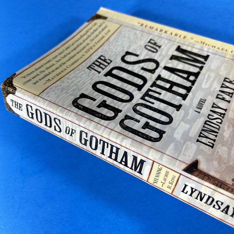 The Gods of Gotham By Lyndsay Faye 2013 Trade Paperback Book gallery