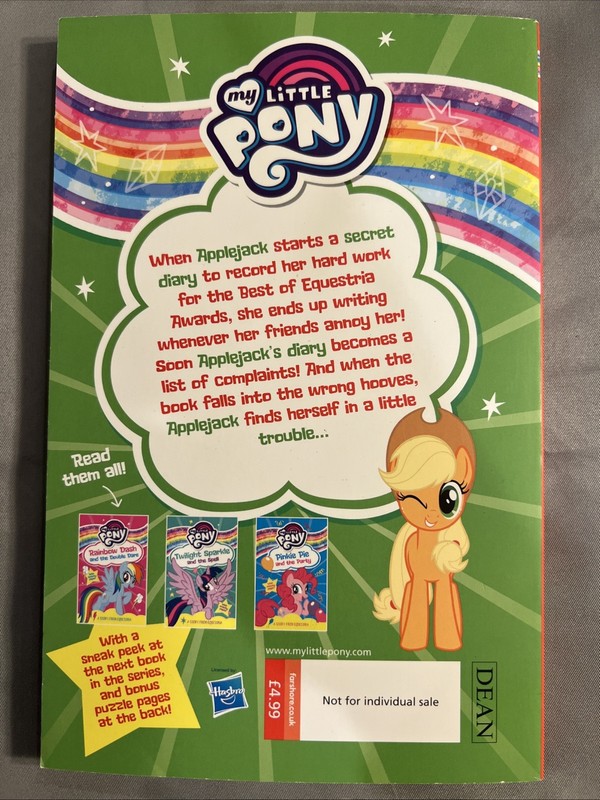 My Little Pony: Applejack and the Secret Diary by Farshore Book gallery