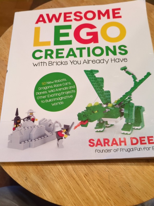 Instruction book Lego Creations make w/ bricks you have by Sarah Dees Z99
