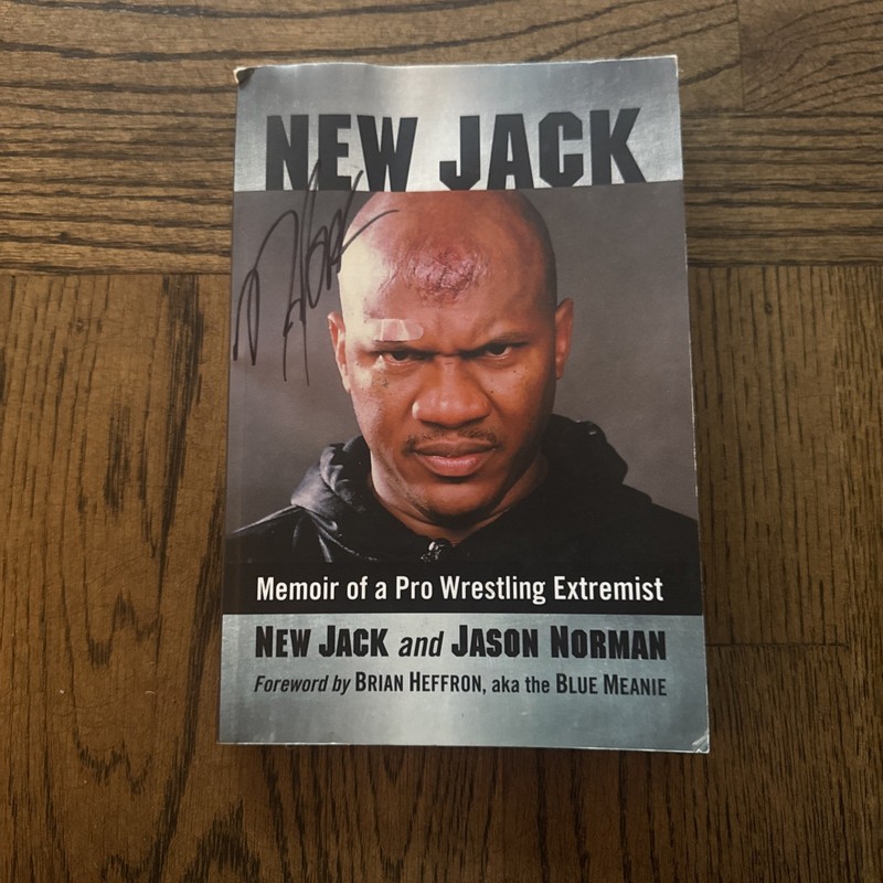 SIGNED ECW New Jack : Memoir of a Pro Wrestling Extremist by Jason Norman Used