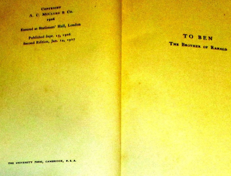 1907 McDonald of Oregon "A Tale of Two Shores" by Emery Dye H/C 395 Pages gallery
