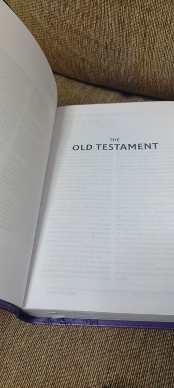 NKJV End-Of-verse Reference Bible, Personal Size Large Print, Purple leathersoft gallery