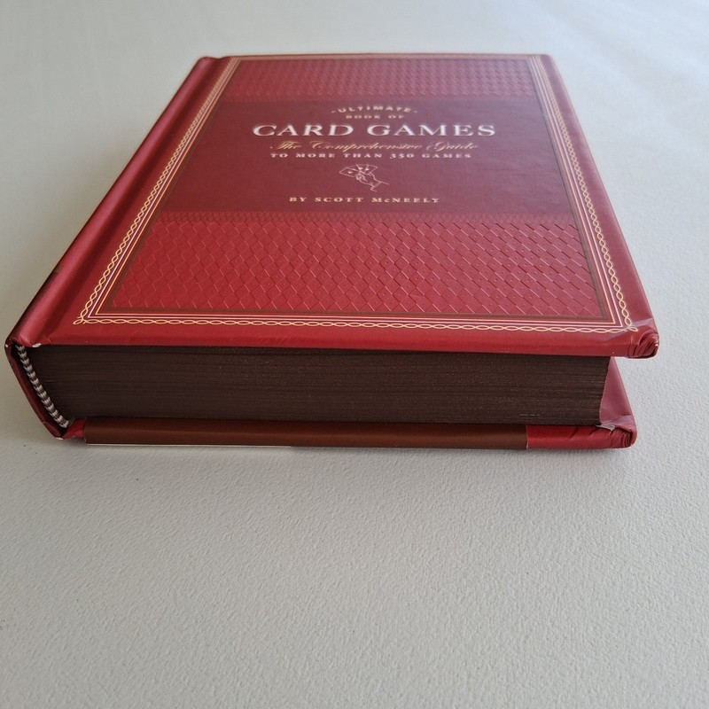 Ultimate Book of Card Games Scott McNeely Hardcover Comprehensive Guide 350+ gallery